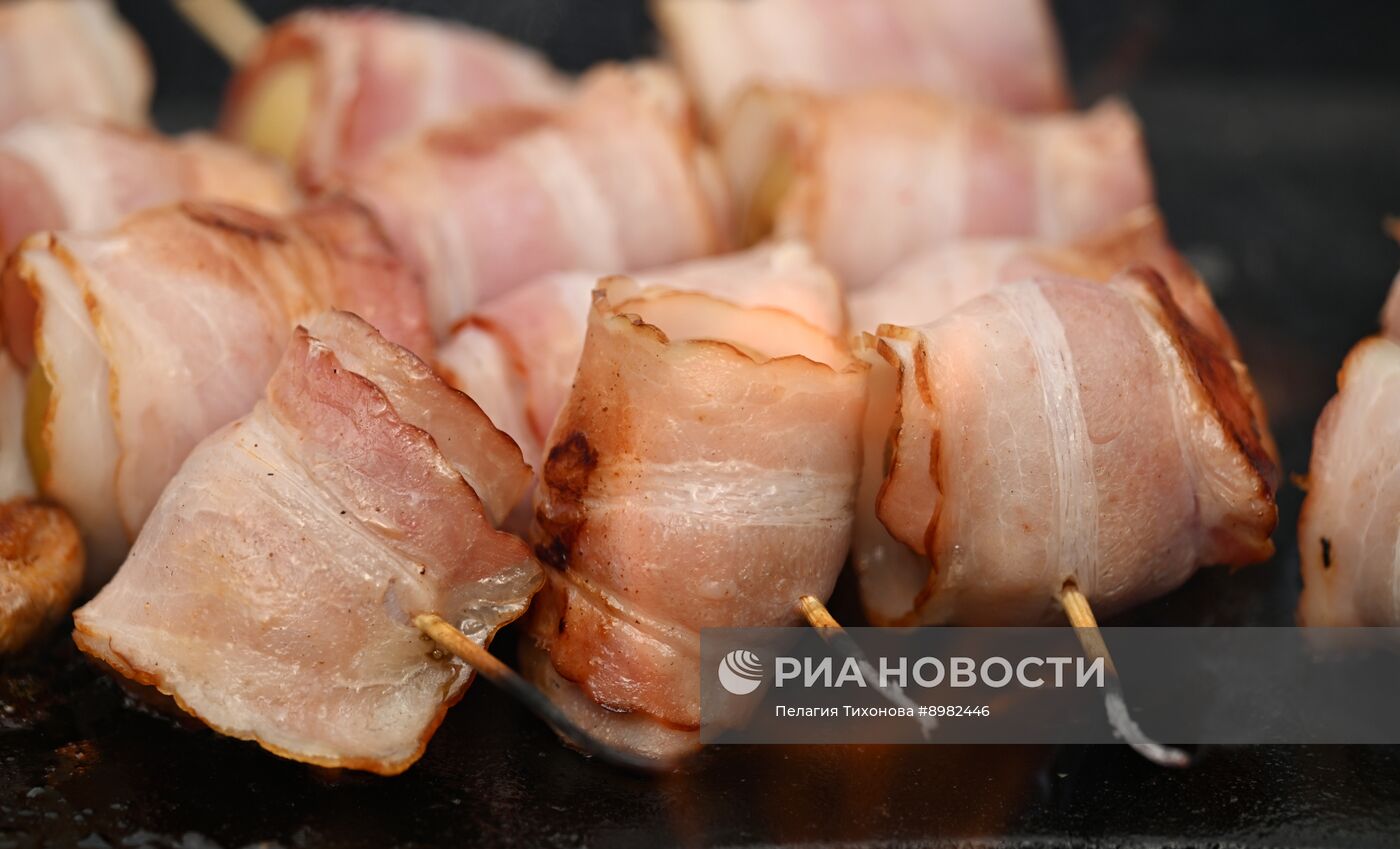 Гастрономический фестиваль "Вкусы России" в Москве