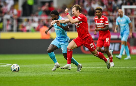 Футбол. РПЛ. "Спартак" (Москва) - "Зенит" (Санкт-Петербург) 