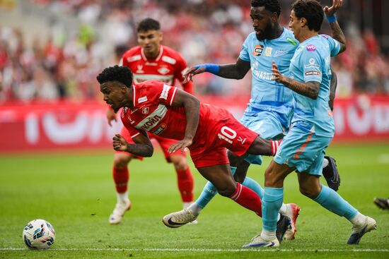 Футбол. РПЛ. "Спартак" (Москва) - "Зенит" (Санкт-Петербург) 