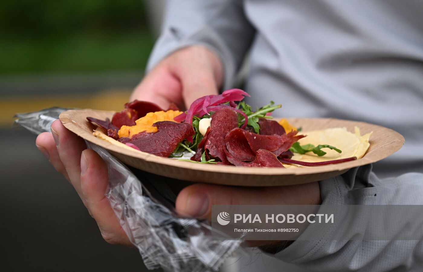 Гастрономический фестиваль "Вкусы России" в Москве