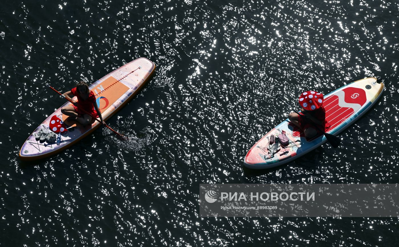 Фестиваль водного туризма в Красноярске