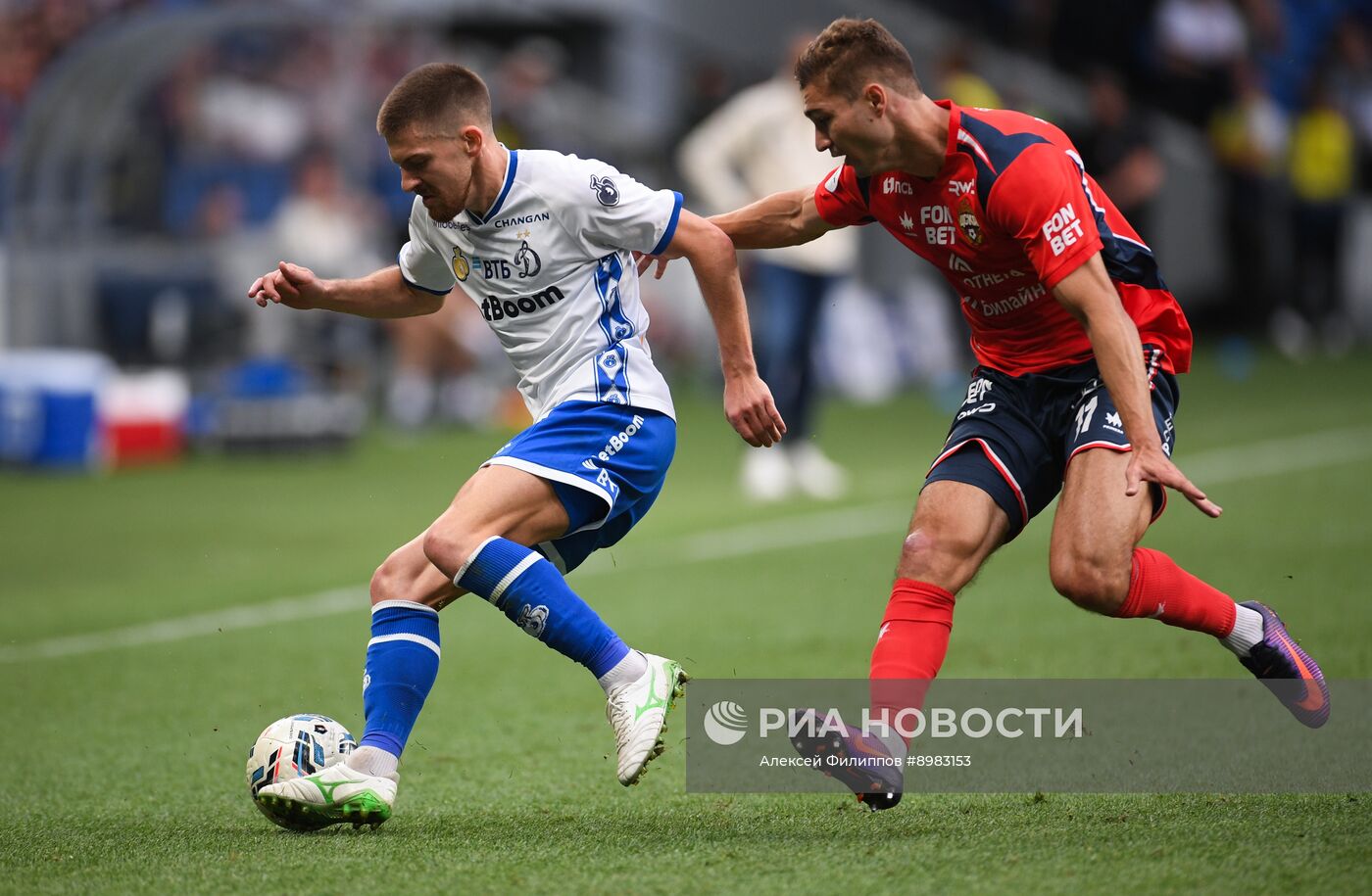 Футбол. РПЛ. "Динамо" (Москва) - ПФК ЦСКА (Москва)
