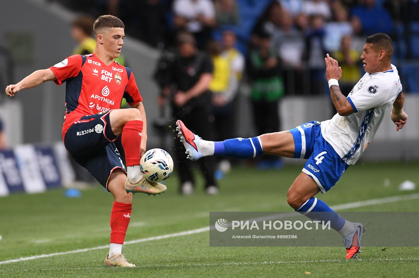 Футбол. РПЛ. "Динамо" (Москва) - ПФК ЦСКА (Москва)