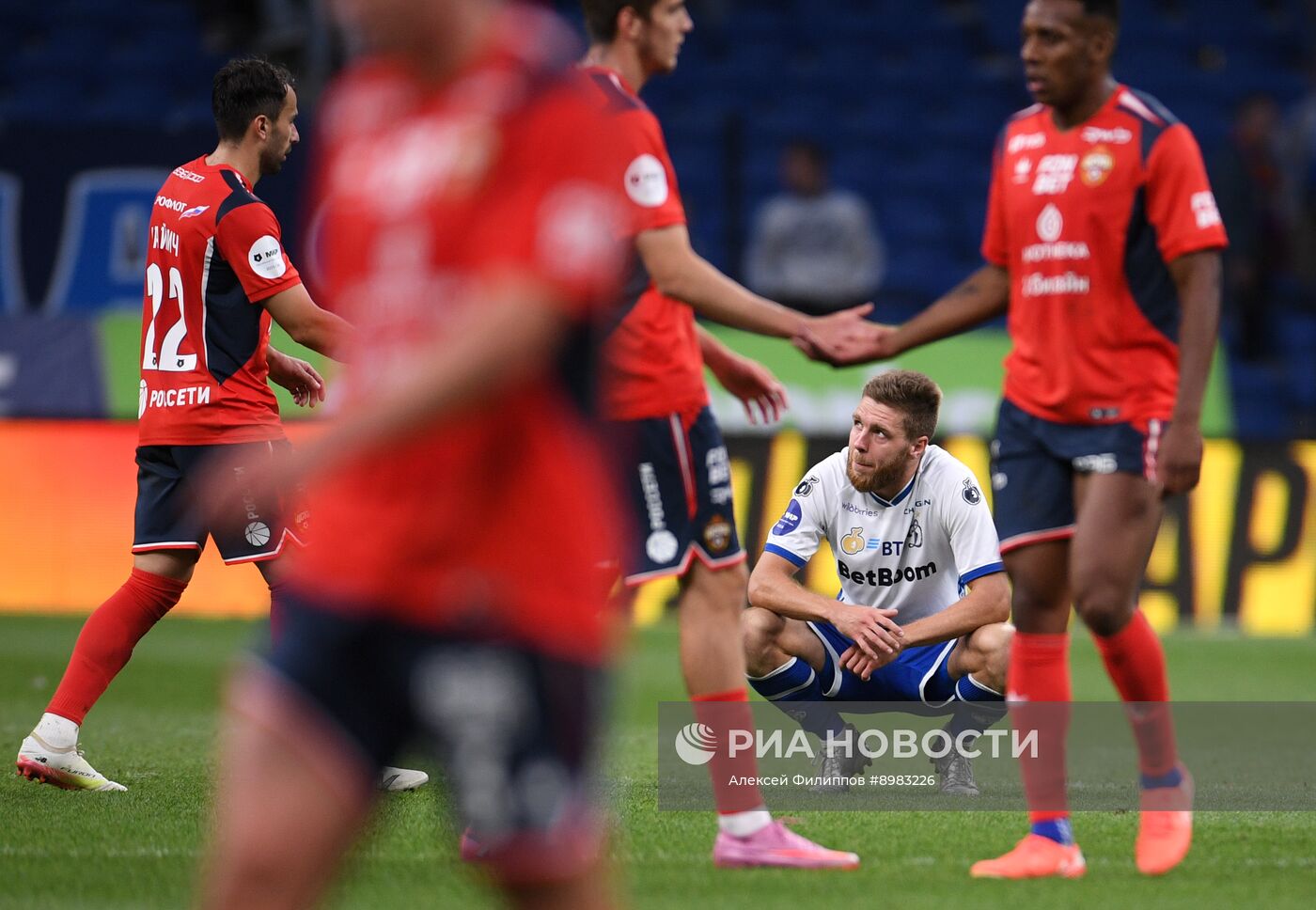 Футбол. РПЛ. "Динамо" (Москва) - ПФК ЦСКА (Москва)