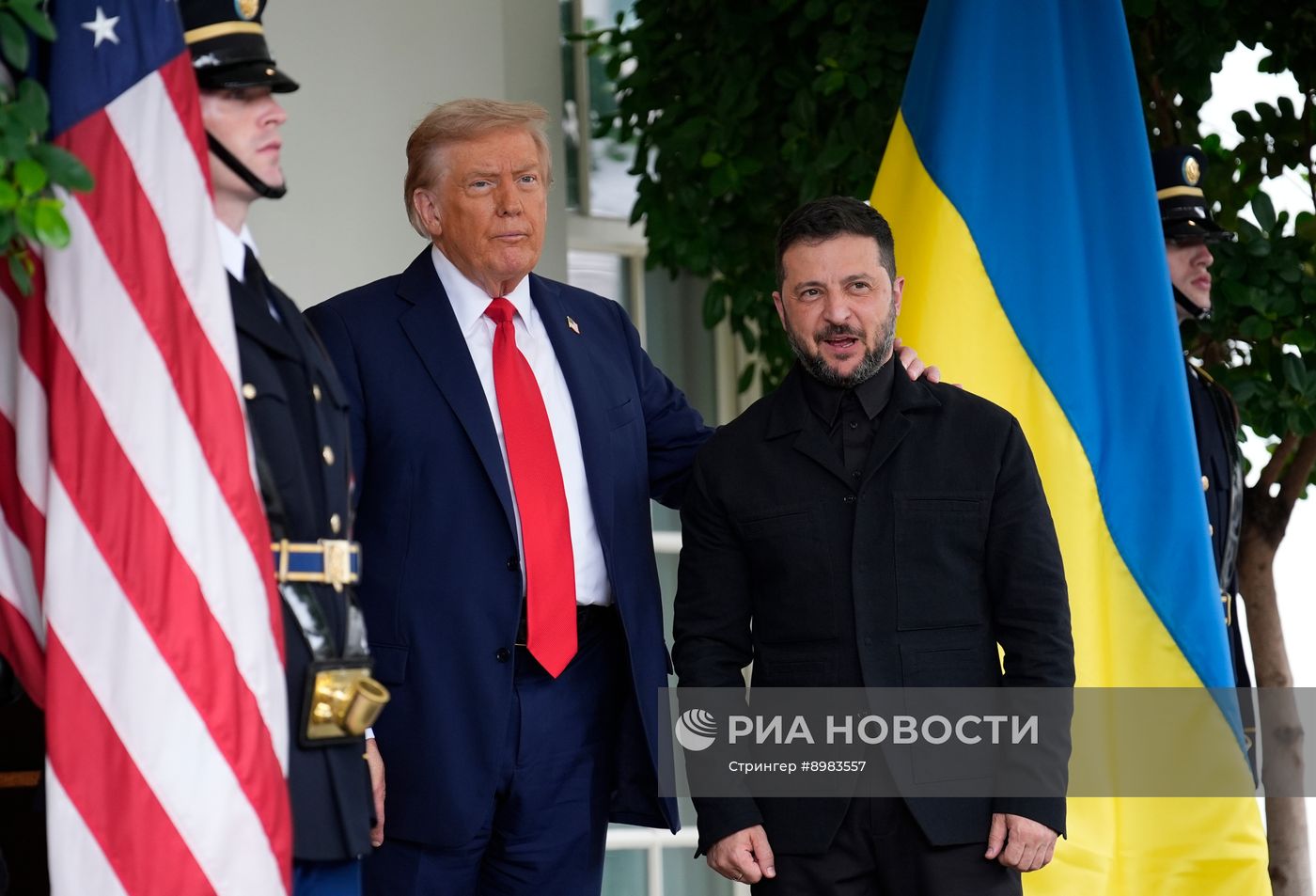 Зеленский прибыл в Белый дом на встречу с президентом США Трампом