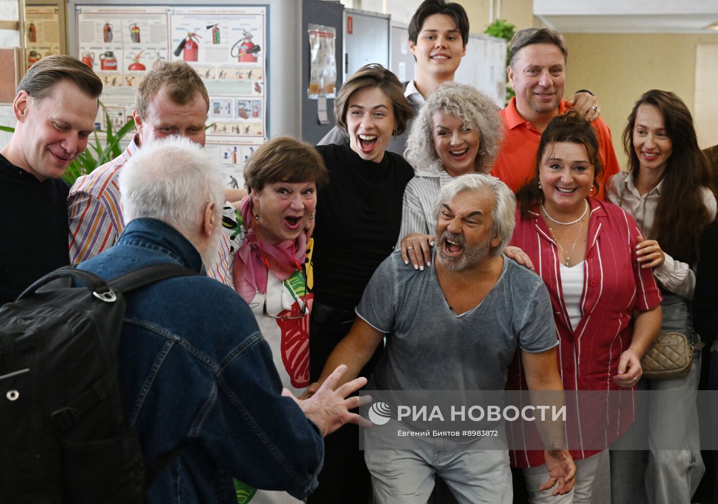 Сбор труппы Театра "Эрмитаж"