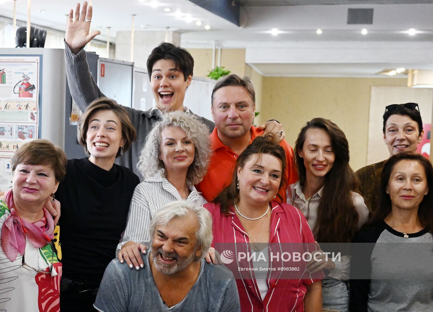 Сбор труппы Театра "Эрмитаж"