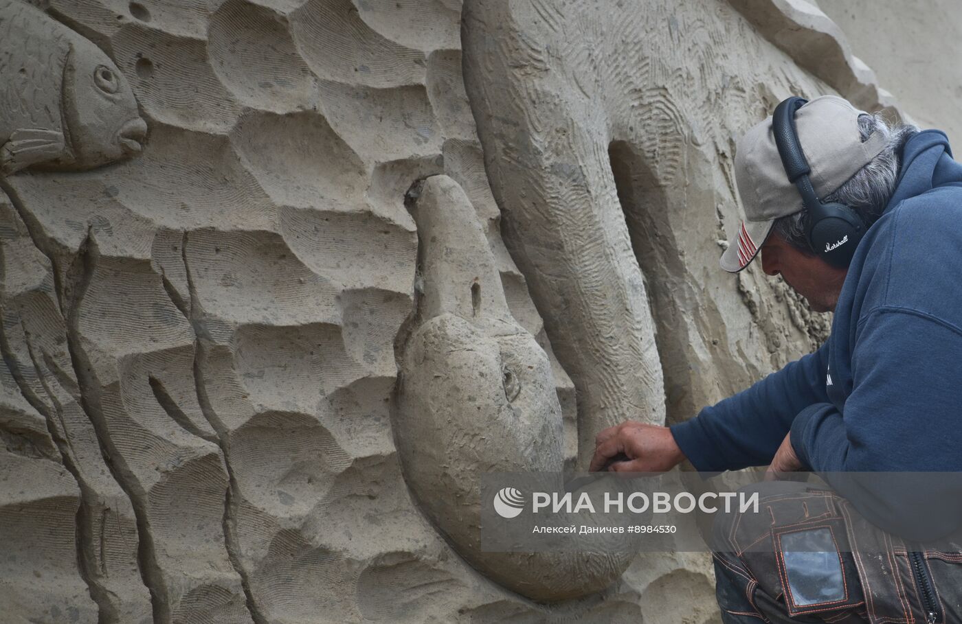 Фестиваль "Город песчаных скульптур" в Санкт-Петербурге