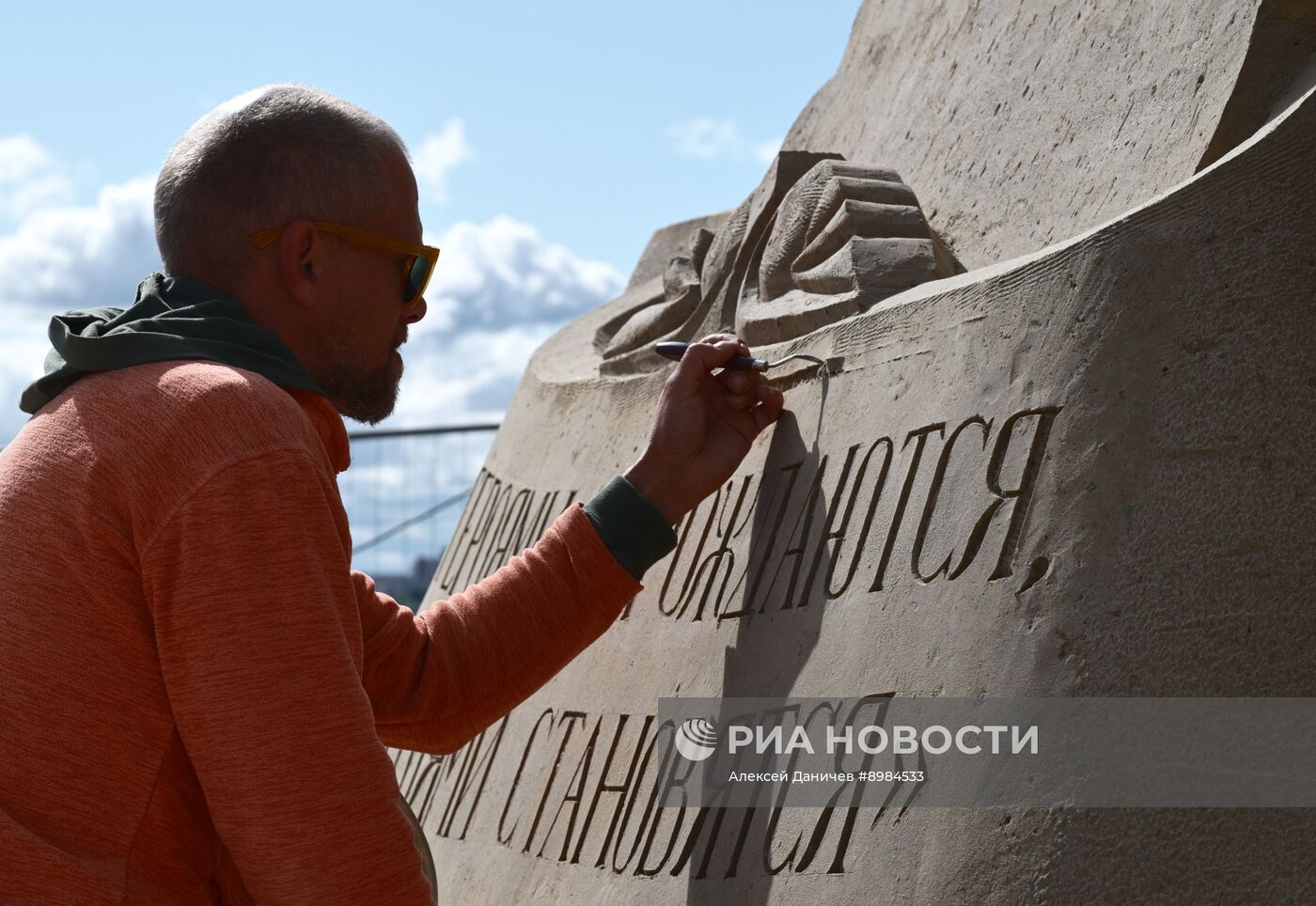 Фестиваль "Город песчаных скульптур" в Санкт-Петербурге