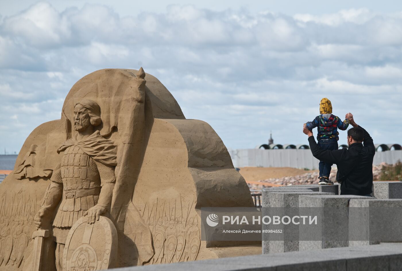Фестиваль "Город песчаных скульптур" в Санкт-Петербурге