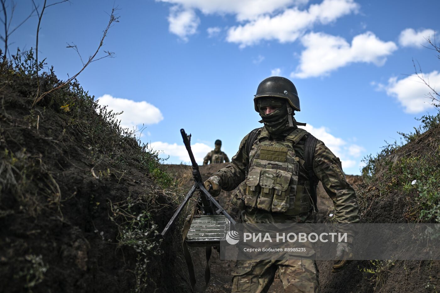 Боевая подготовка военнослужащих бригады "Север"