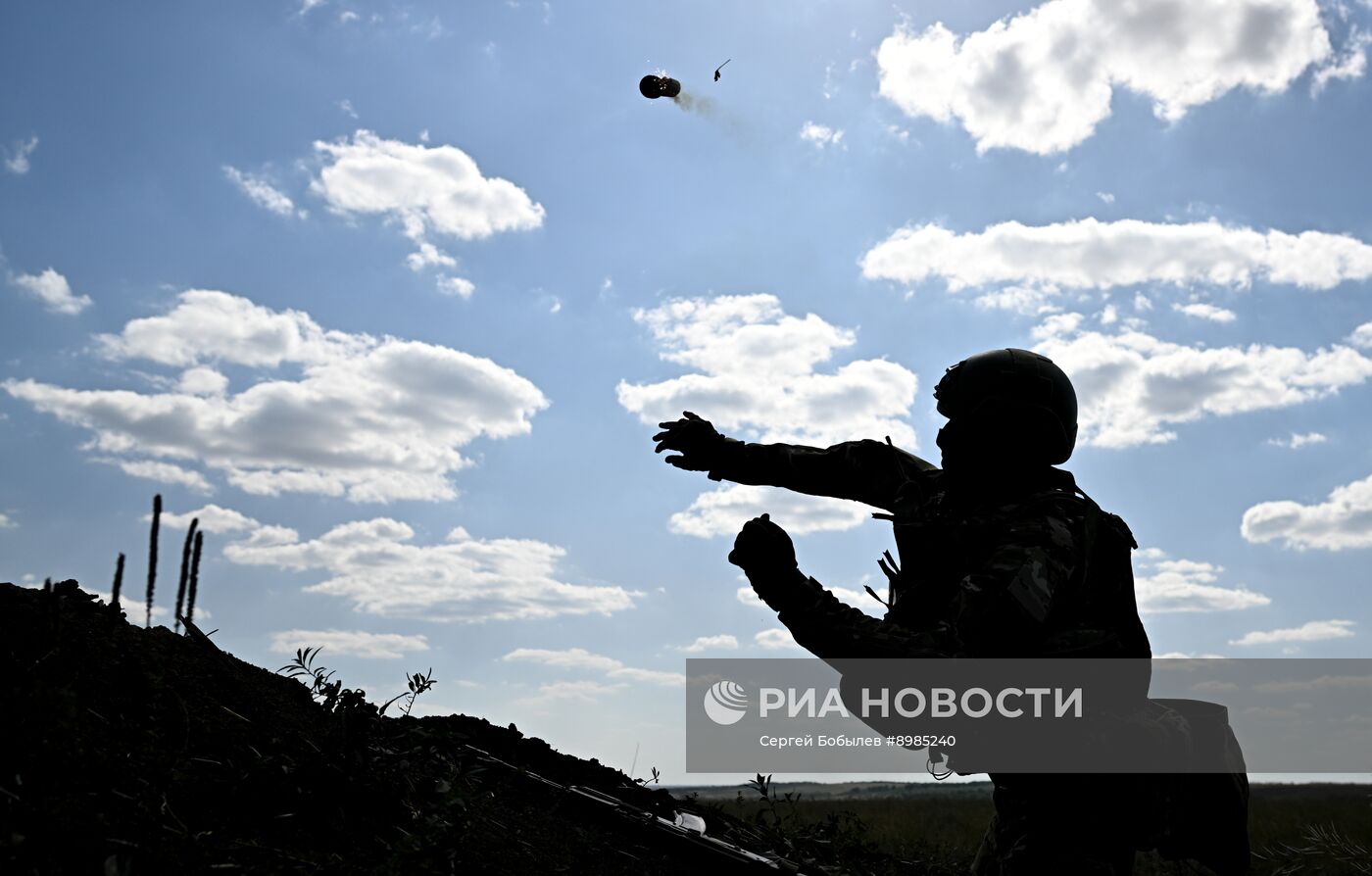 Боевая подготовка военнослужащих бригады "Север"