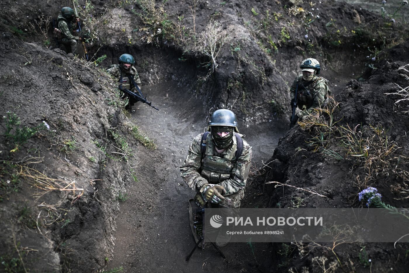 Боевая подготовка военнослужащих бригады "Север"