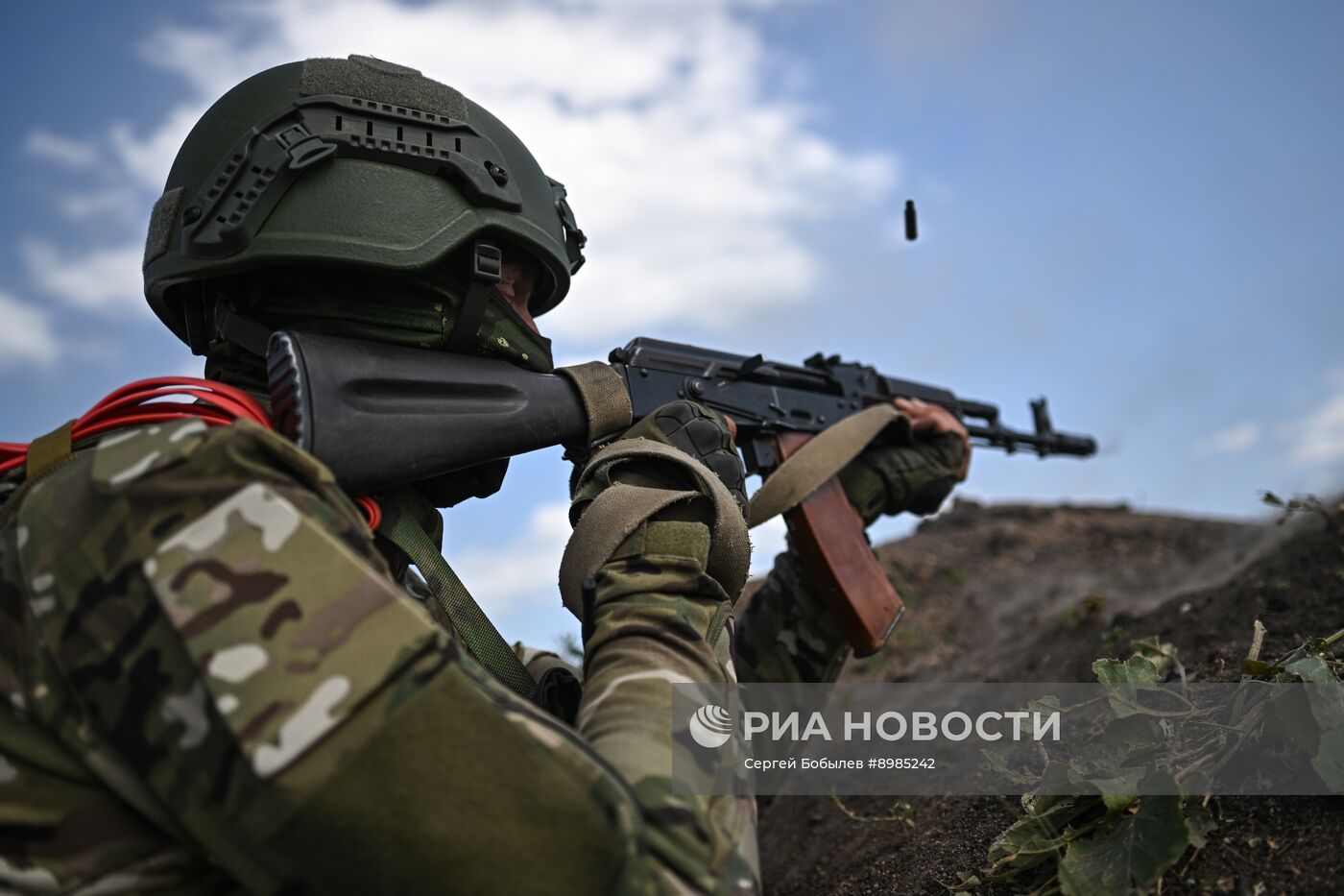 Боевая подготовка военнослужащих бригады "Север"