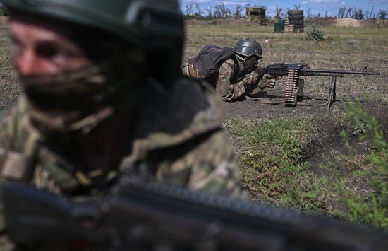 Боевая подготовка военнослужащих бригады "Север"