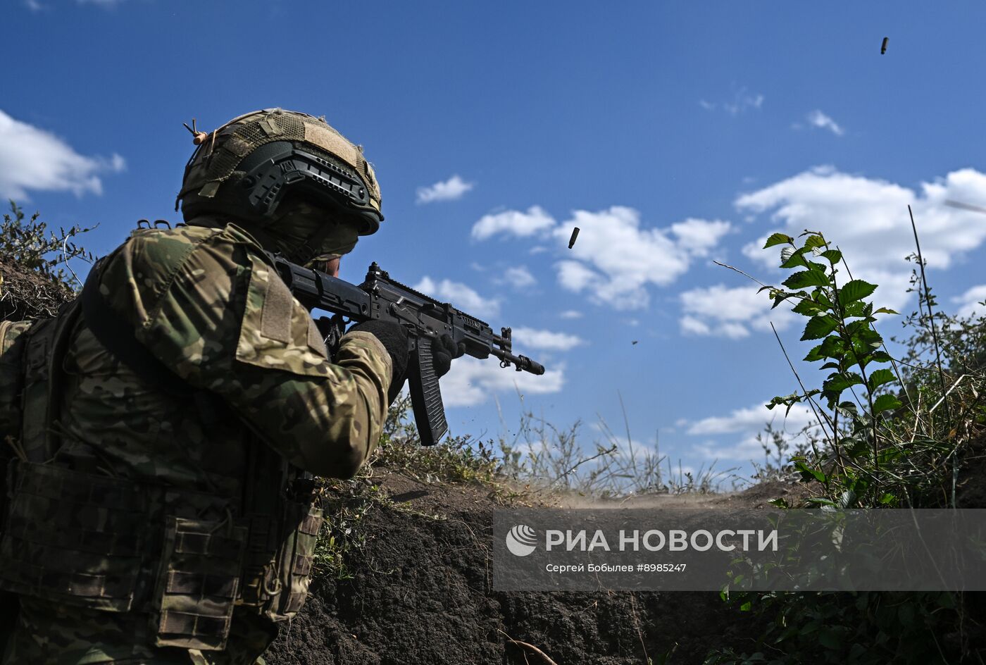 Боевая подготовка военнослужащих бригады "Север"