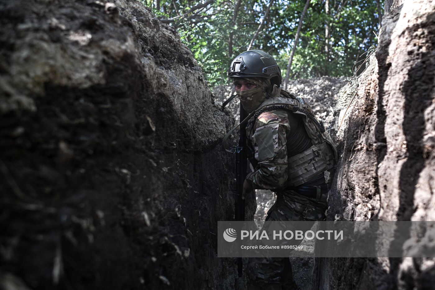 Боевая подготовка военнослужащих бригады "Север"