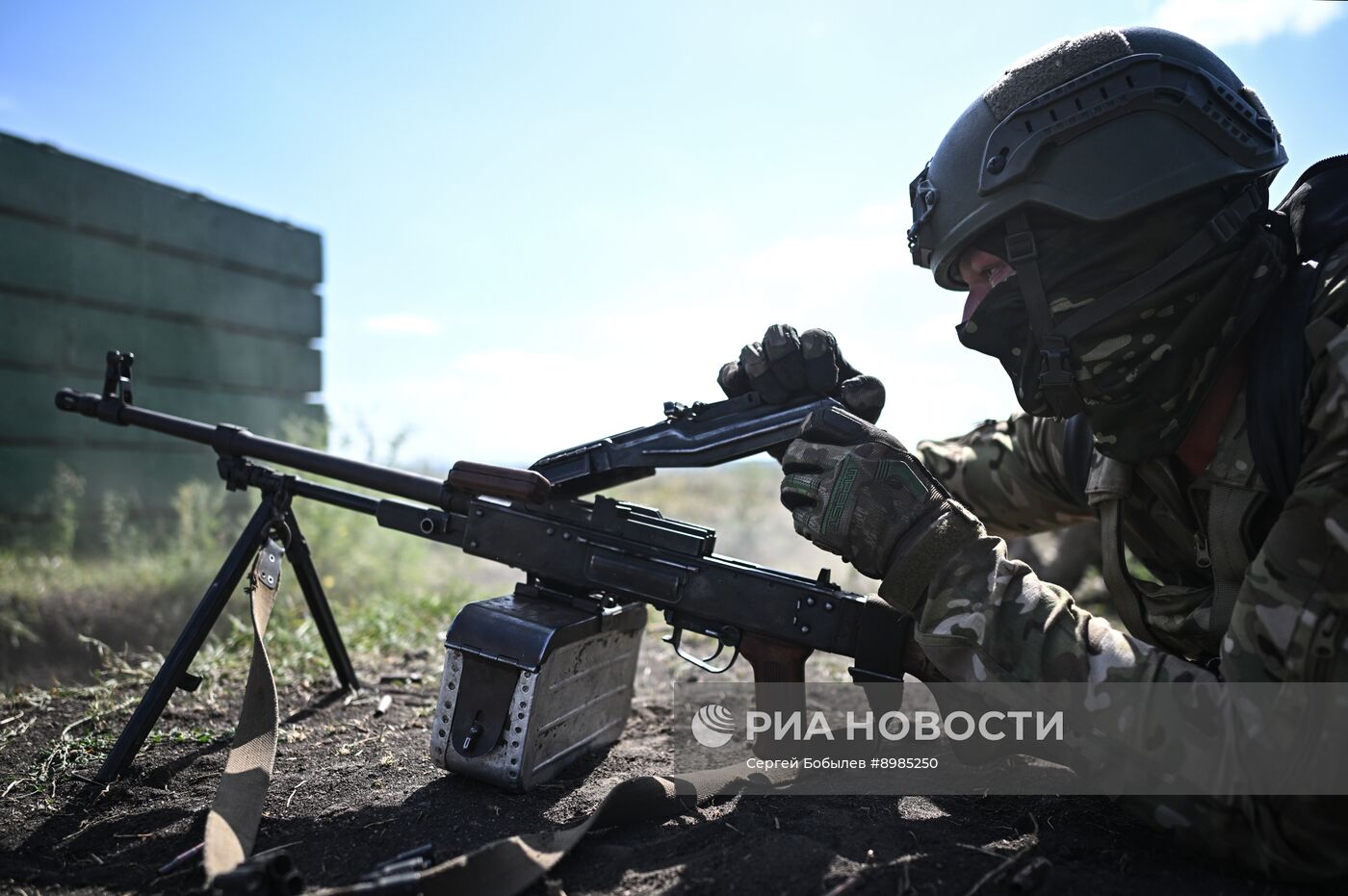 Боевая подготовка военнослужащих бригады "Север"