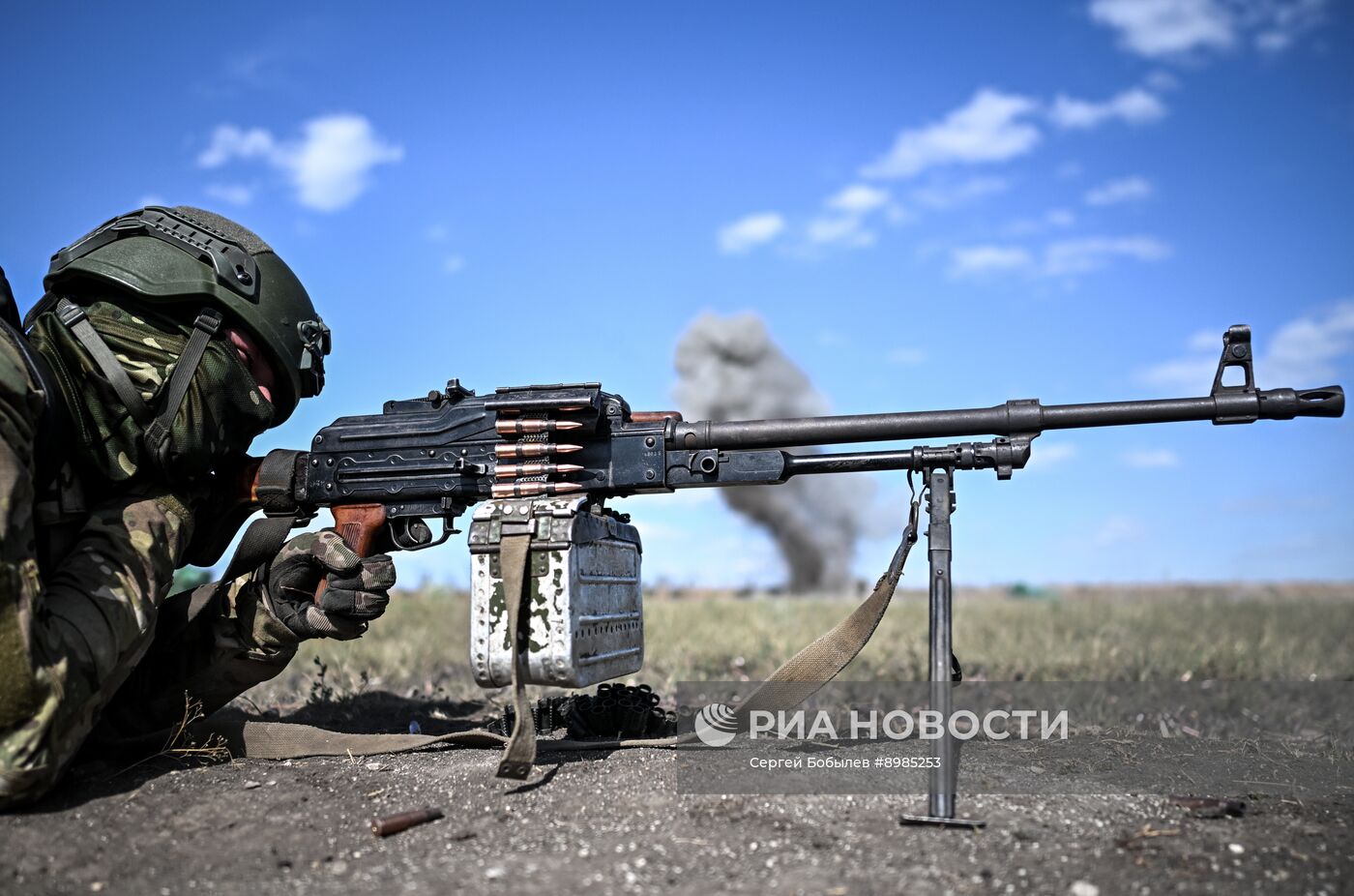 Боевая подготовка военнослужащих бригады "Север"