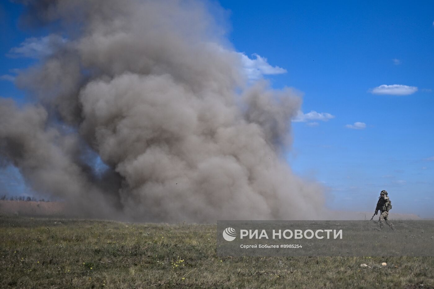 Боевая подготовка военнослужащих бригады "Север"