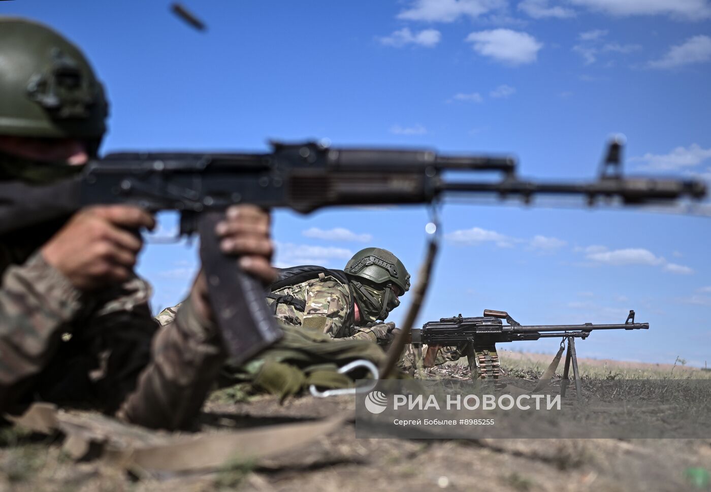 Боевая подготовка военнослужащих бригады "Север"