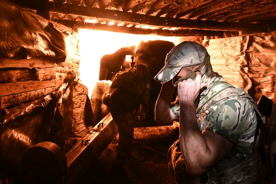 Боевая подготовка военнослужащих бригады "Север"