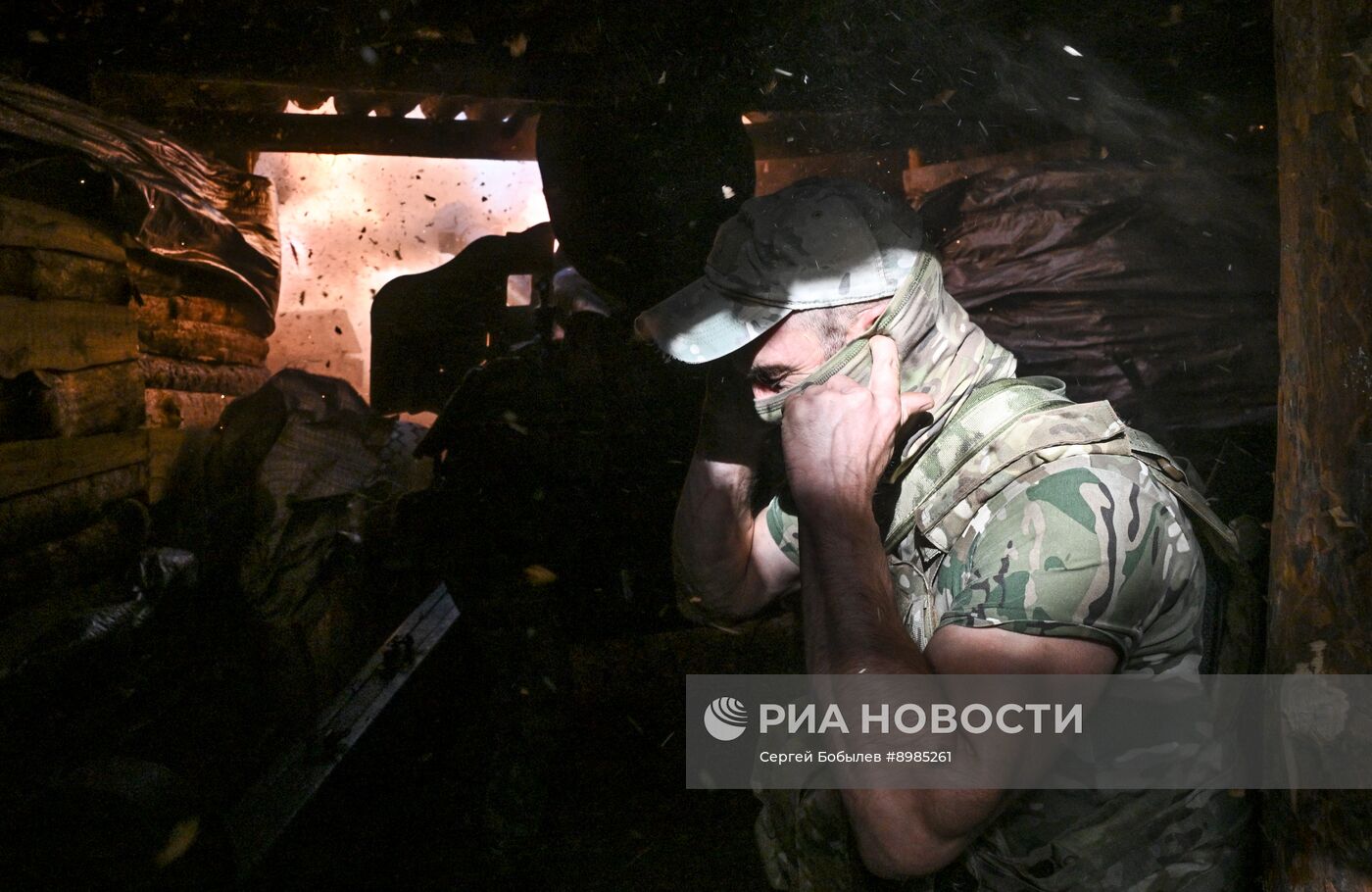 Боевая подготовка военнослужащих бригады "Север"