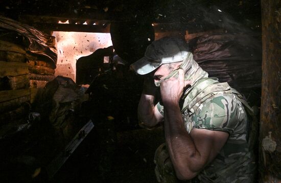 Боевая подготовка военнослужащих бригады "Север"