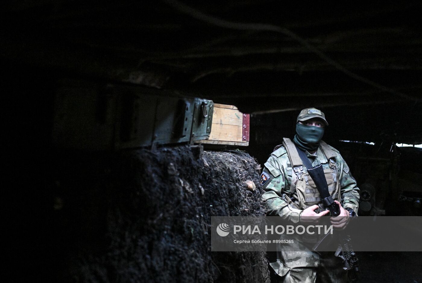 Боевая подготовка военнослужащих бригады "Север"