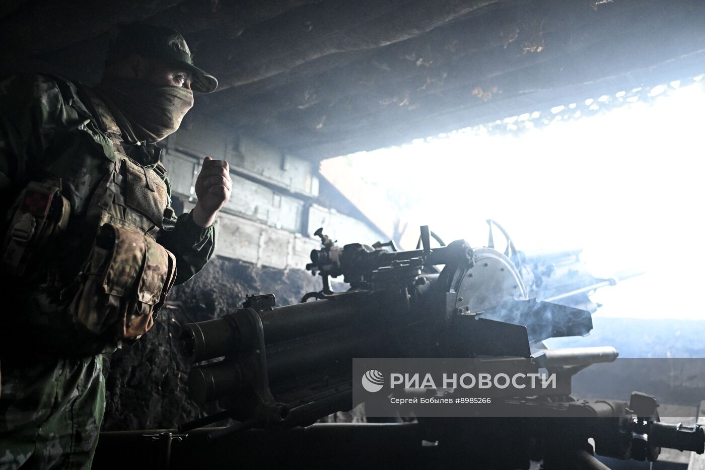 Боевая подготовка военнослужащих бригады "Север"