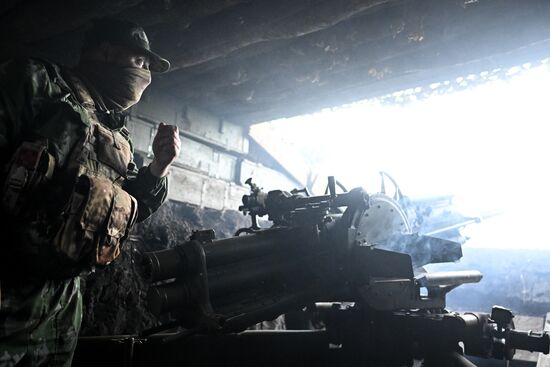 Боевая подготовка военнослужащих бригады "Север"