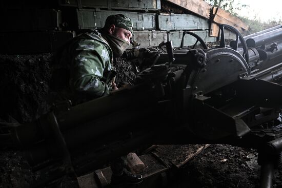 Боевая подготовка военнослужащих бригады "Север"