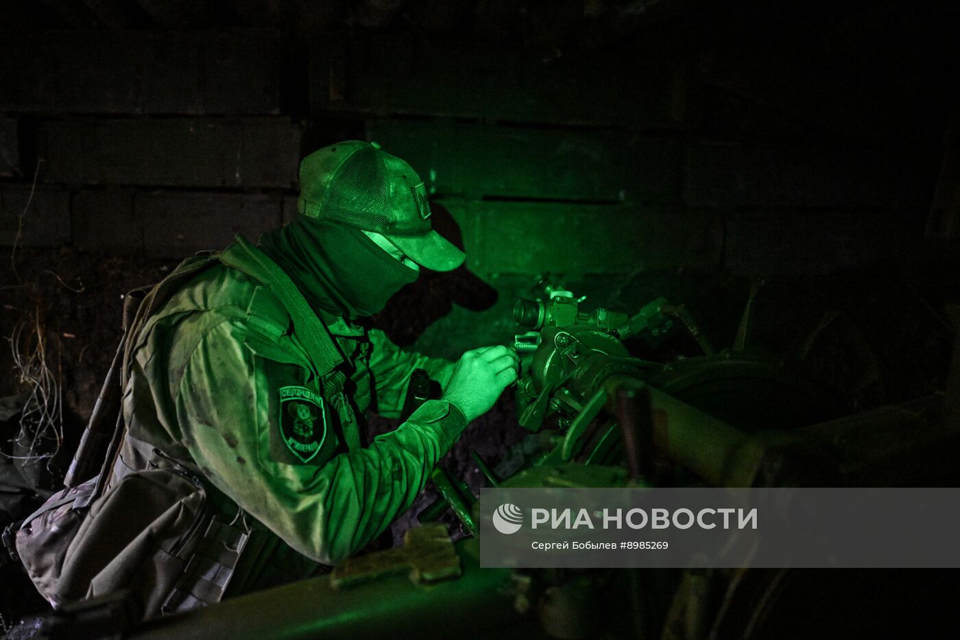 Боевая подготовка военнослужащих бригады "Север"