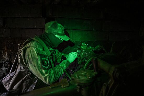 Боевая подготовка военнослужащих бригады "Север"