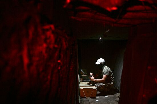 Боевая подготовка военнослужащих бригады "Север"