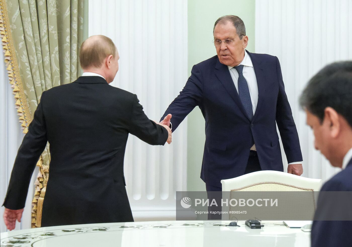 Президент Владимир Путин встретился с главой МИД Индии Субраманьямом Джайшанкаром