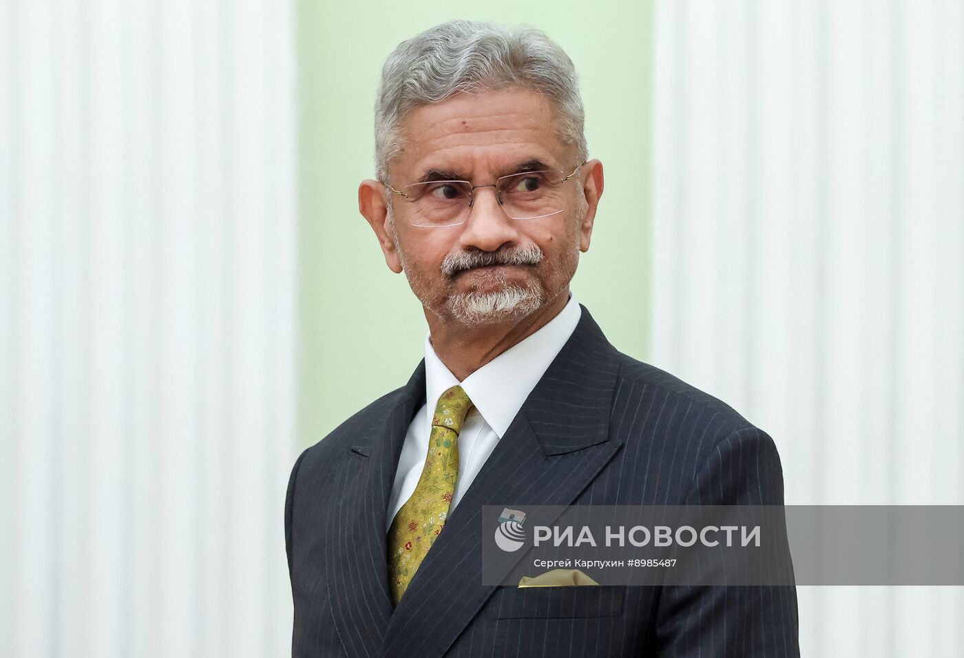 Президент Владимир Путин встретился с главой МИД Индии Субраманьямом Джайшанкаром