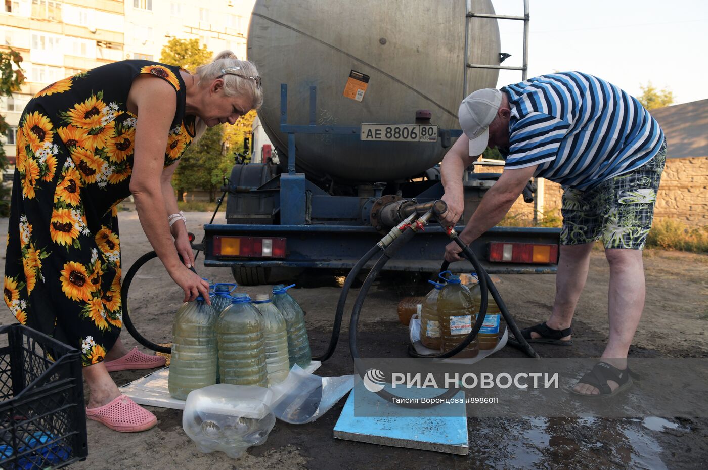 Ситуация с водоснабжением в ДНР