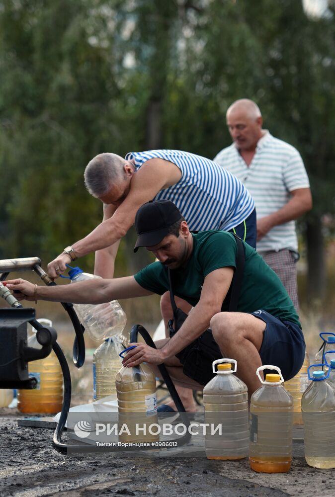 Ситуация с водоснабжением в ДНР
