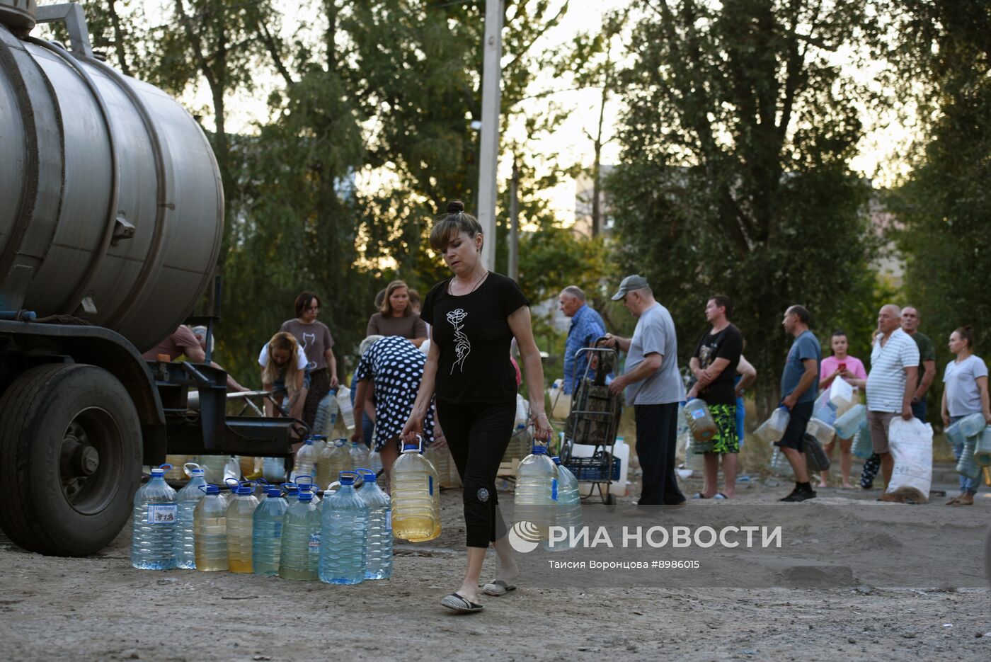 Ситуация с водоснабжением в ДНР 
