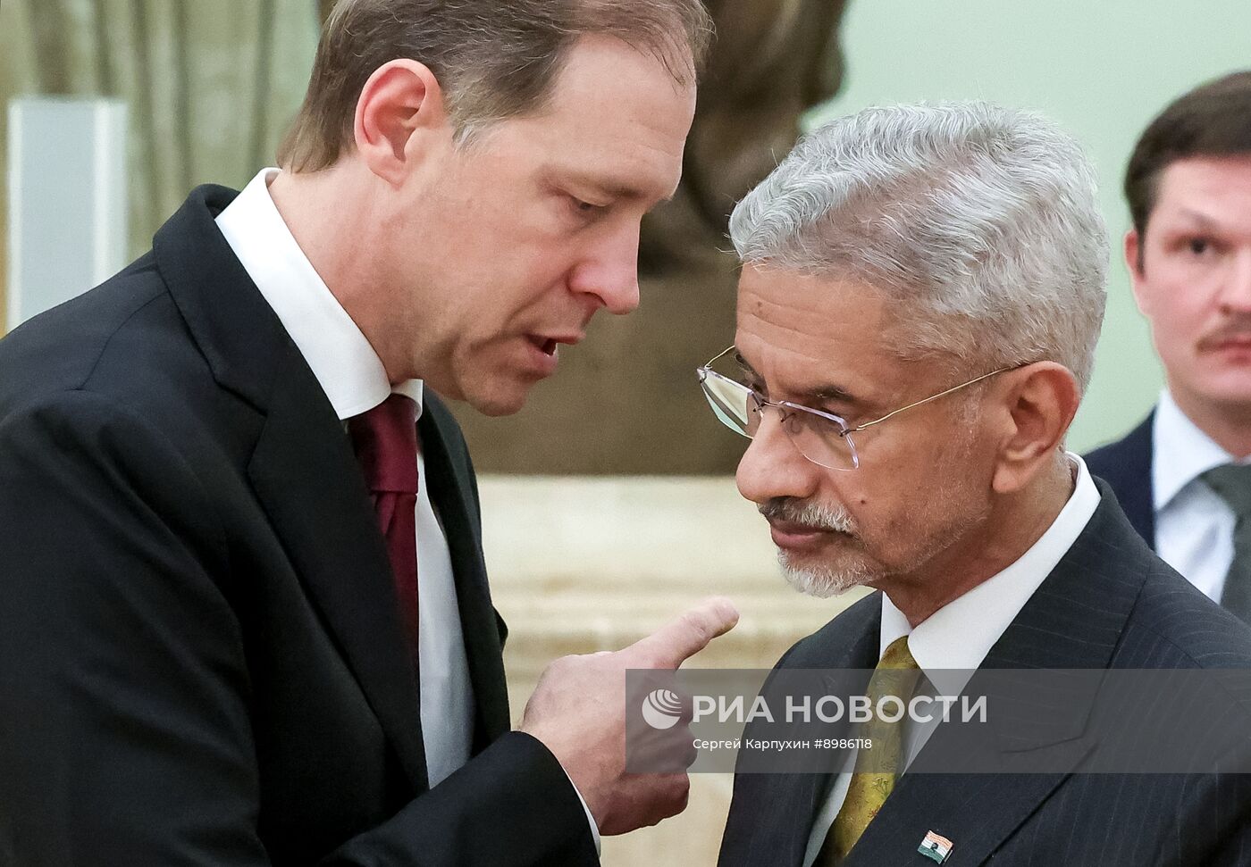 Президент Владимир Путин встретился с главой МИД Индии Субраманьямом Джайшанкаром