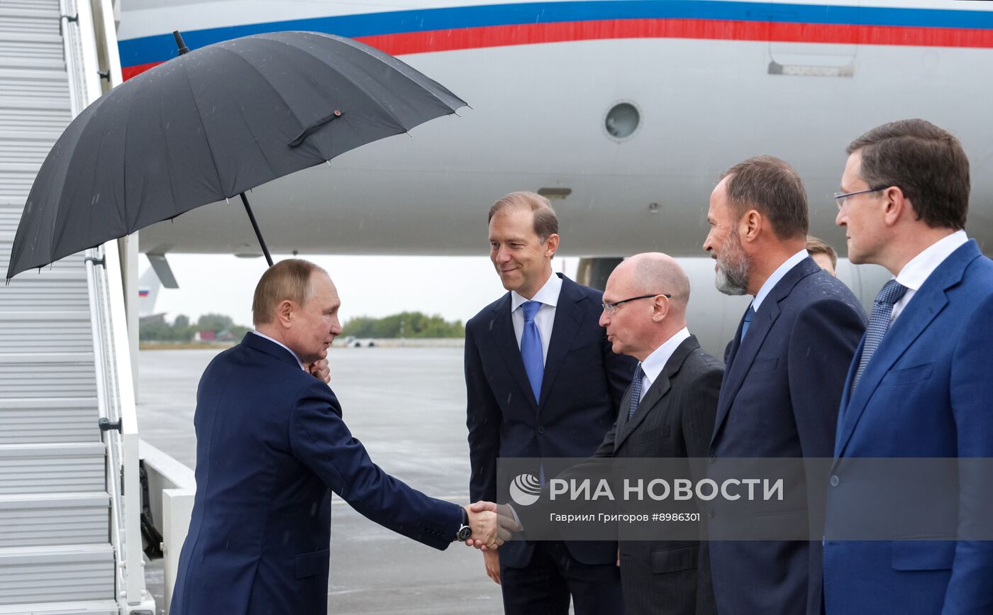 Рабочая поездка президента Владимира Путина в Приволжский федеральный округ