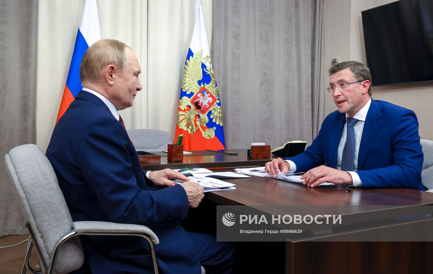 Рабочая поездка президента Владимира Путина в Приволжский федеральный округ