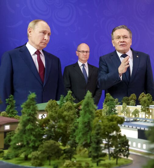 Рабочая поездка президента Владимира Путина в Приволжский федеральный округ