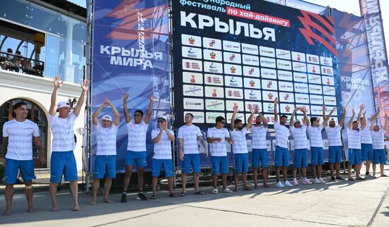 Фестиваль по хай-дайвингу "Крылья мира"