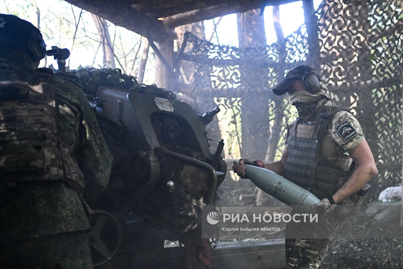 Группа "Шрама" спецназа "Ахмат" МО РФ