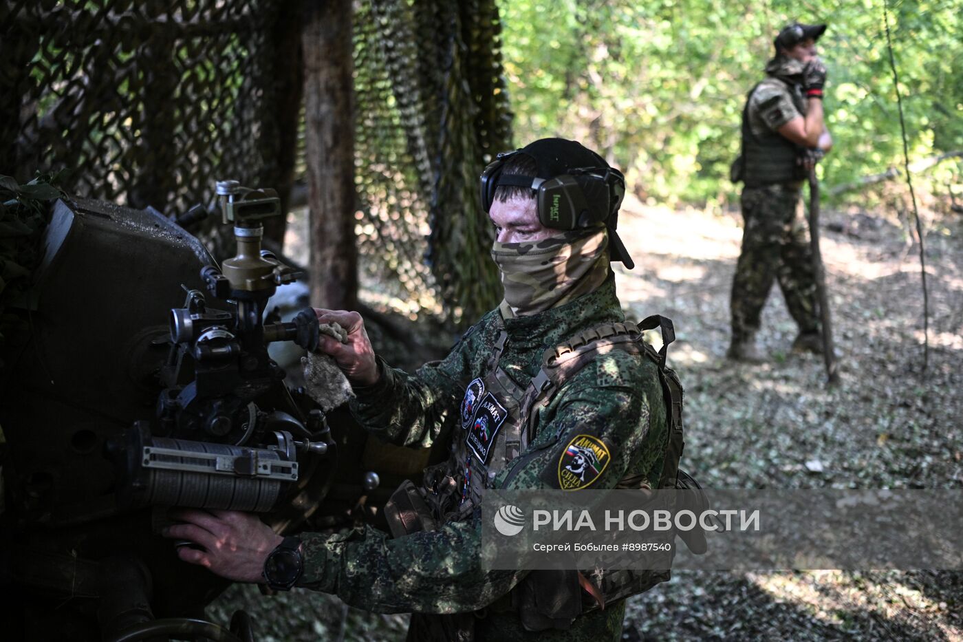 Группа "Шрама" спецназа "Ахмат" МО РФ