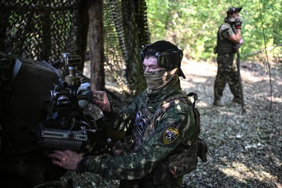 Группа "Шрама" спецназа "Ахмат" МО РФ