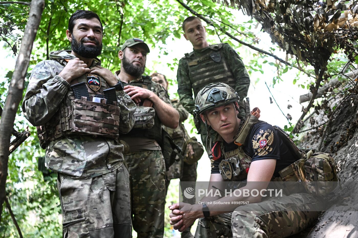 Группа "Шрама" спецназа "Ахмат" МО РФ