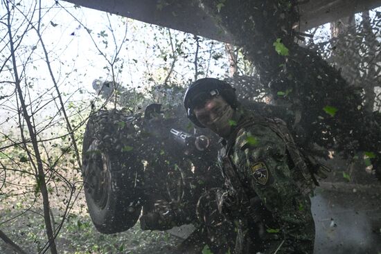 Группа "Шрама" спецназа "Ахмат" МО РФ